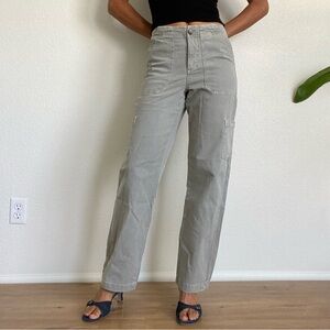 *nwt*MARINE LAYER- utility pant size 4